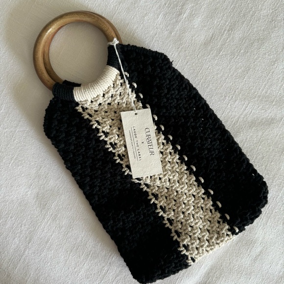 LAUDE THE LABEL
Gabby Mini Macrame Bag - Picture 4 of 10